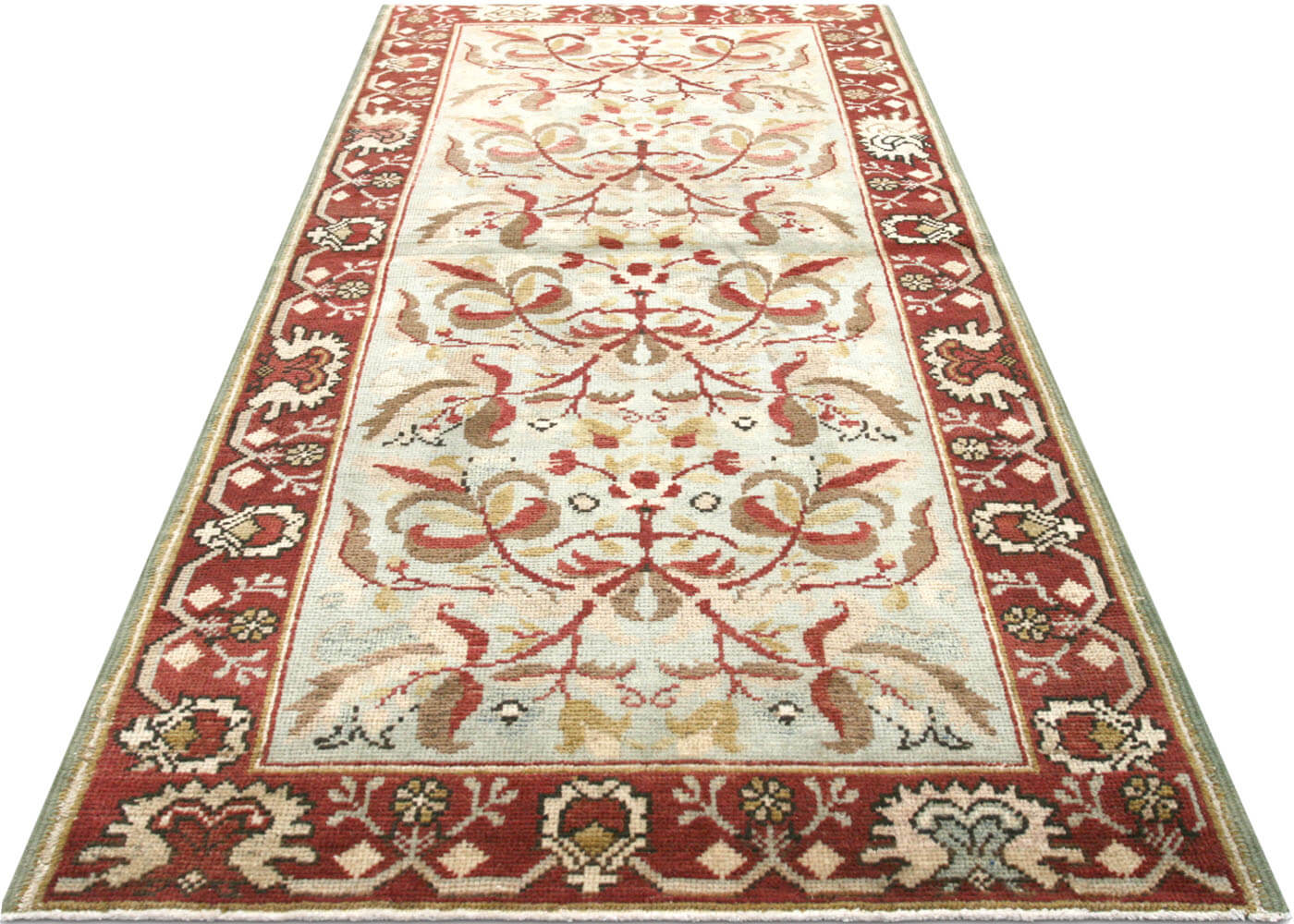 Vintage Turkish Oushak Rug - 3' x 6' - 140403