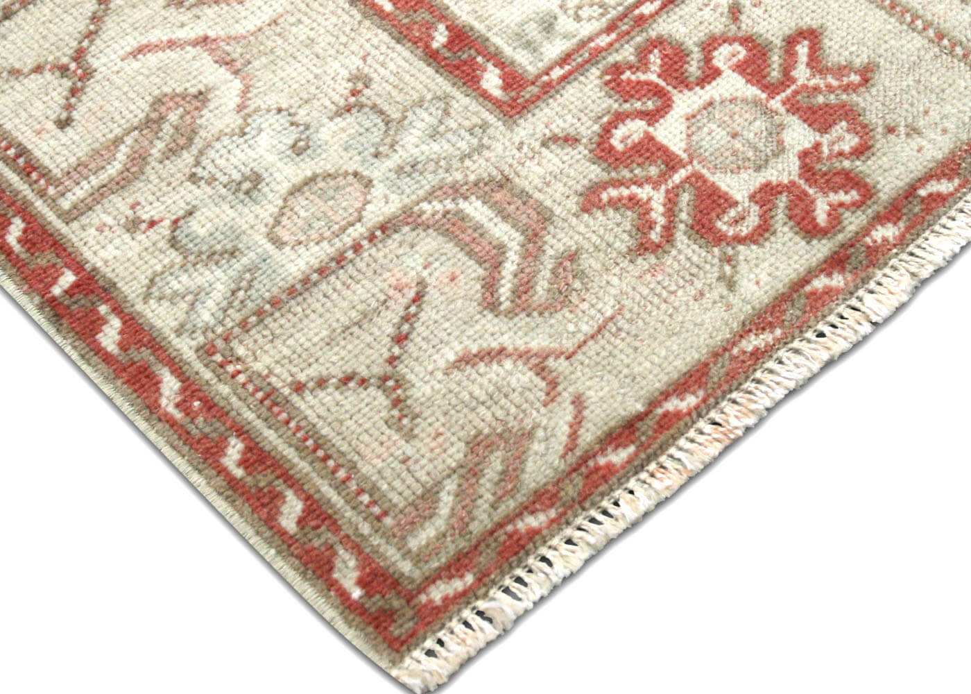 Vintage Turkish Oushak Rug - 3'2" x 5'1" - 140404