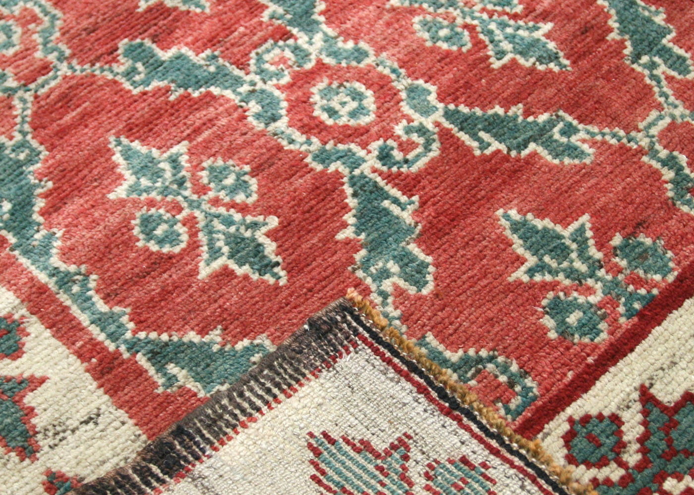 Vintage Turkish Oushak Rug - 5'1" x 10'4" - 140433