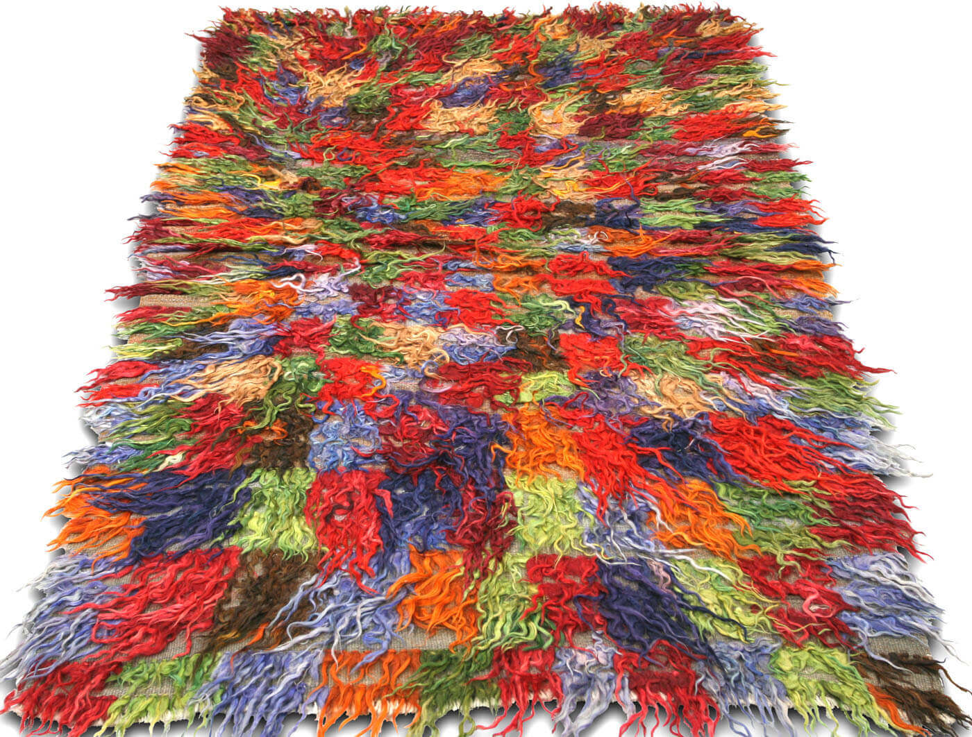 Vintage Turkish Tulu Rug - 4' x 6'6" - 140457