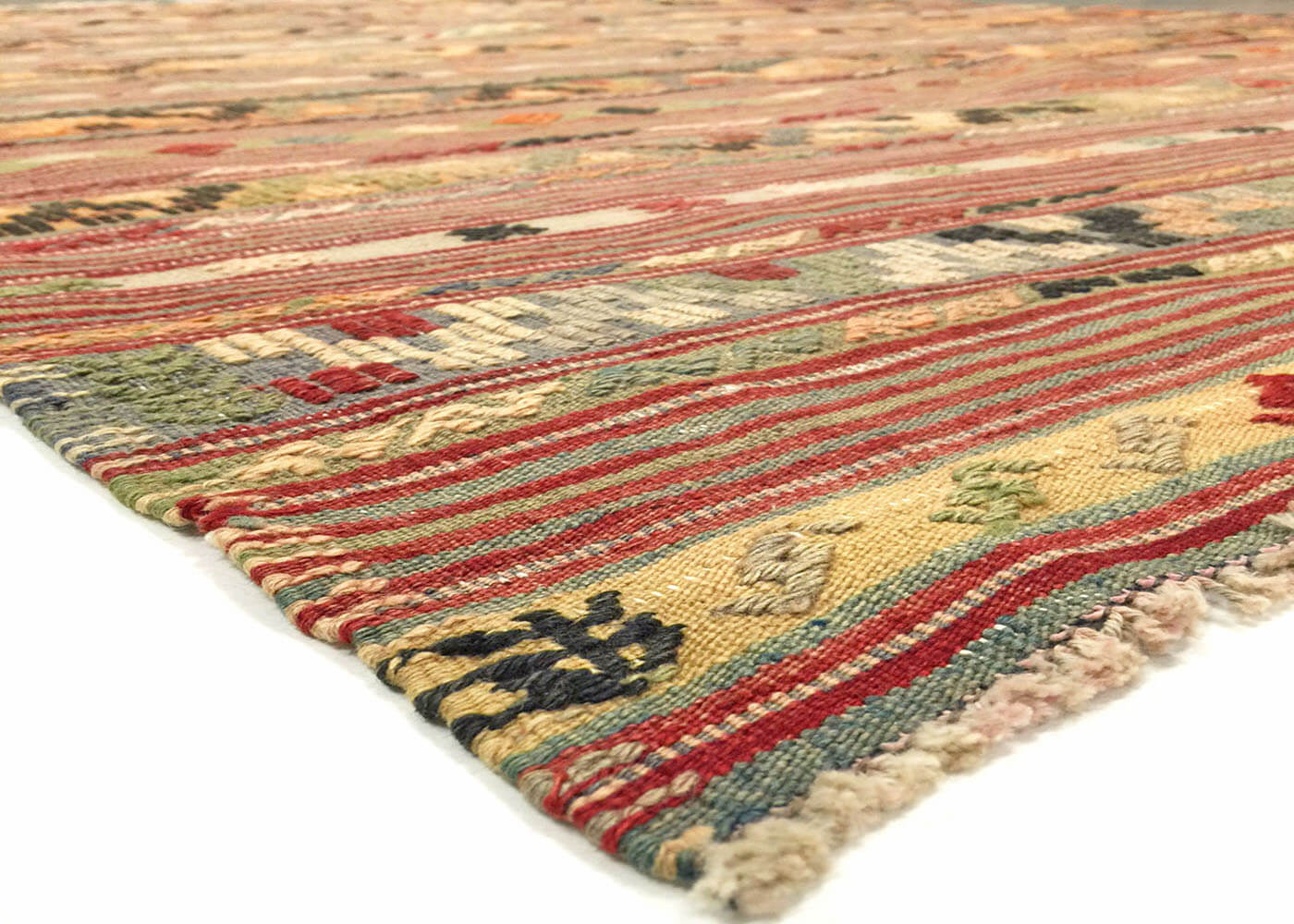 Vintage Turkish Kilim - 6'3" x 8'5" - 140508