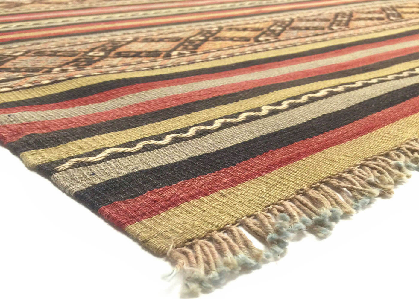Vintage Turkish Kilim - 5'5" x 8'4" - 140533