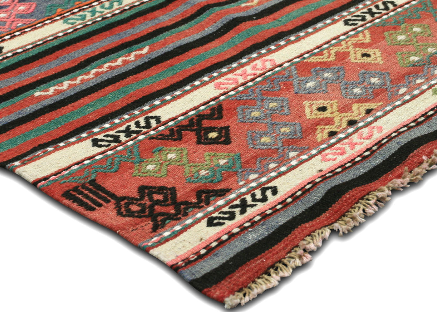 Vintage Turkish Kilim - 5'3" x 8'3" - 140577