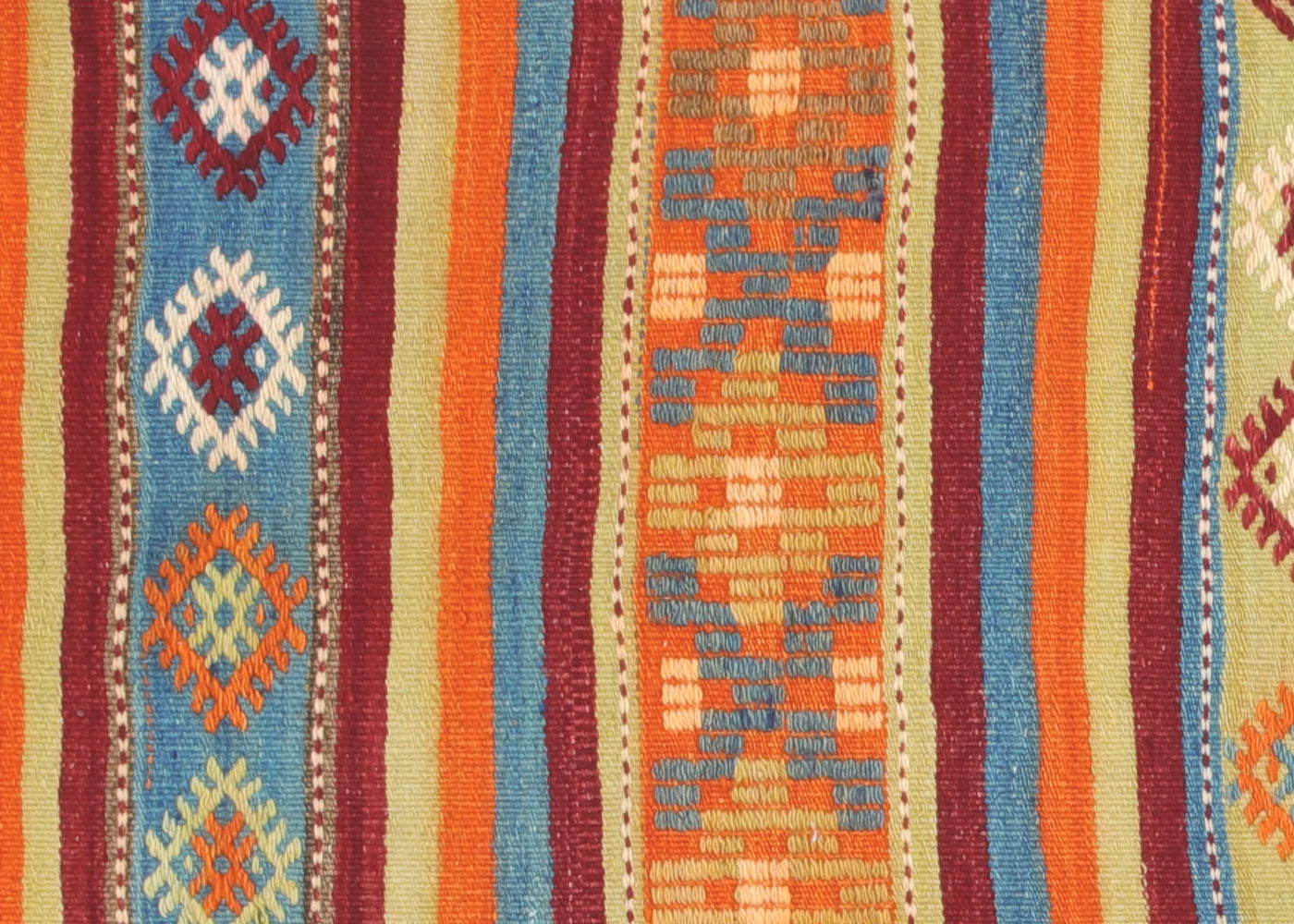 Vintage Turkish Kilim - 5'1" x 7'2" - 140594