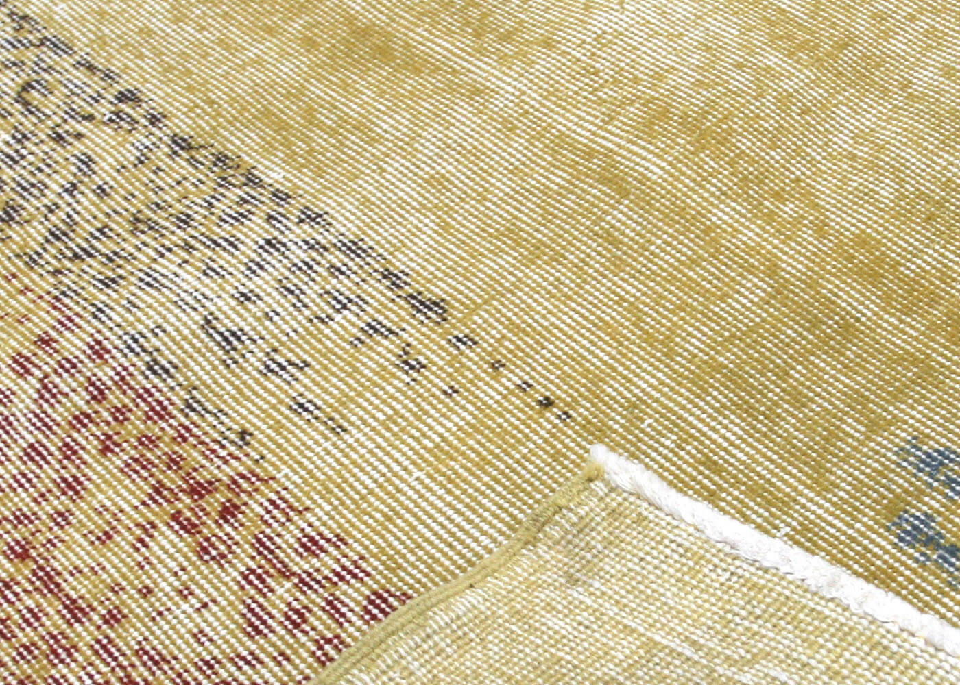Vintage Turkish Mid-Century-Modern Rug - 5'5" x 8'7" - 140608