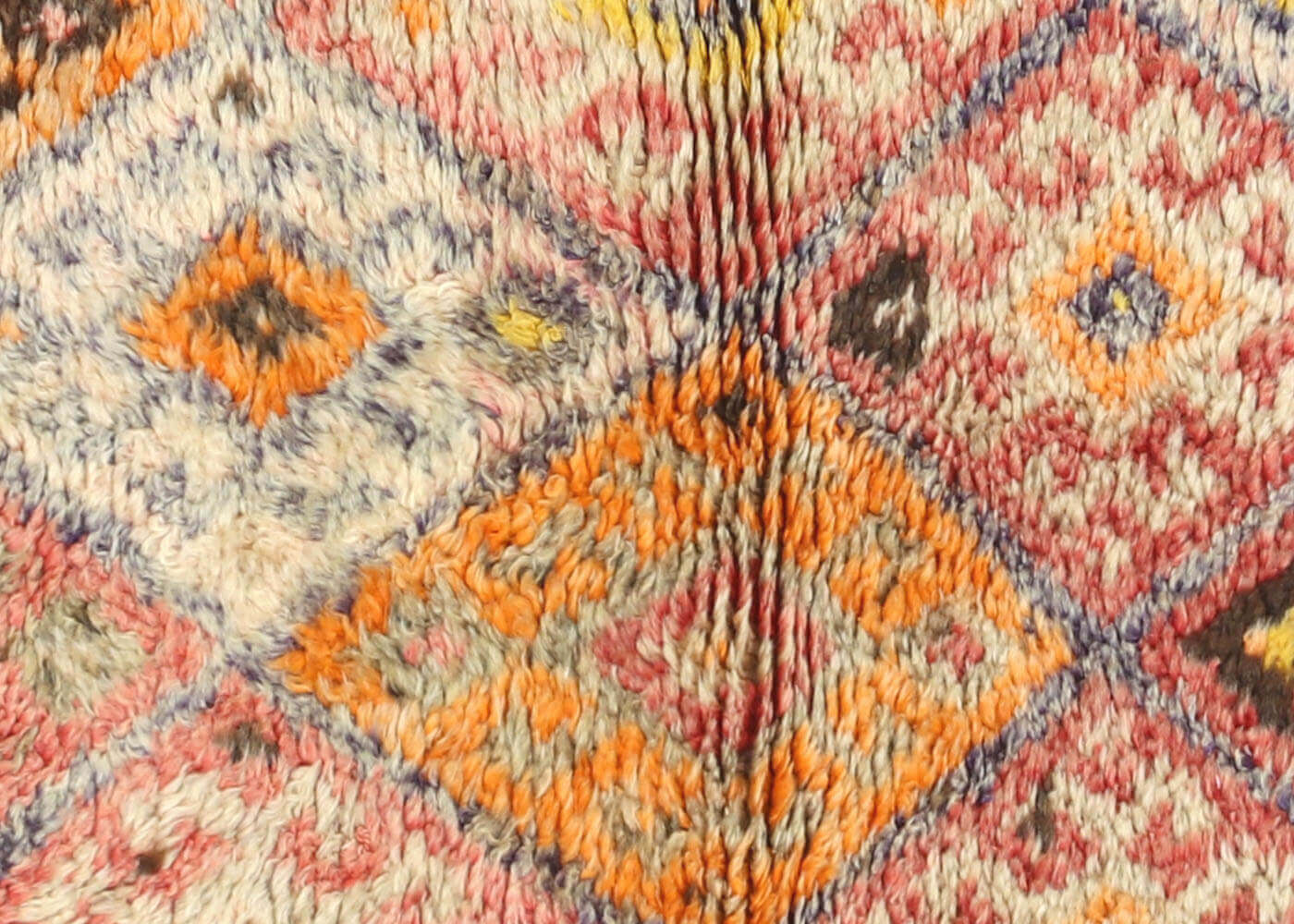 Vintage Turkish Tulu Rug - 3'9" x 5'7" - 140627