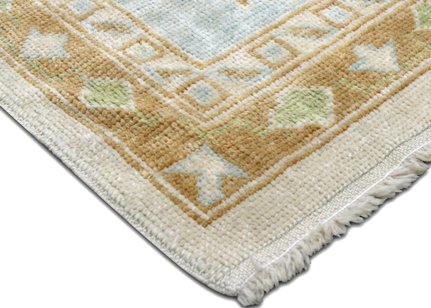 Vintage Turkish Oushak Rug - 11'4" x 16'5" - 140639