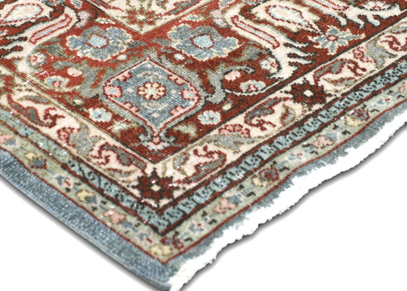 Vintage Turkish Oushak Rug - 7'3" x 10'3" - 140643
