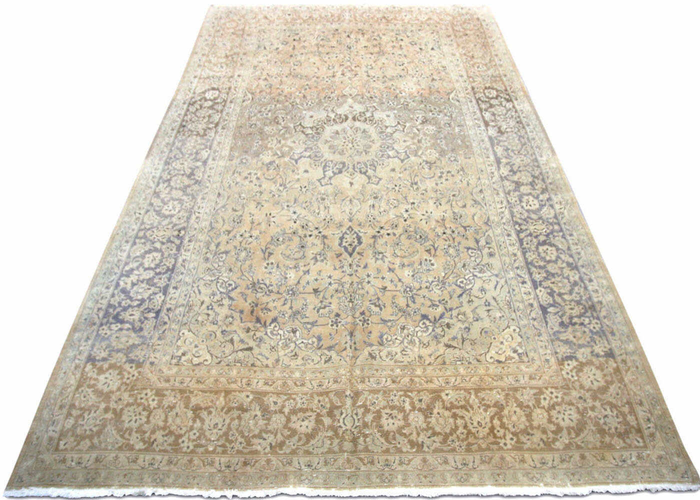 Vintage Persian Tabriz Rug - 9'7" x 15'4" - 140662