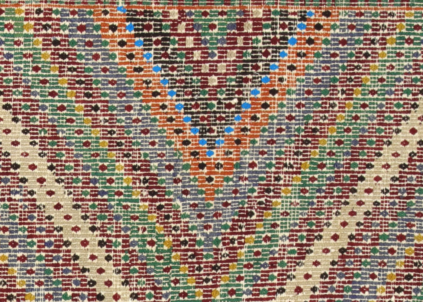 Vintage Turkish Kilim - 5'8" x 7'10" - 140703