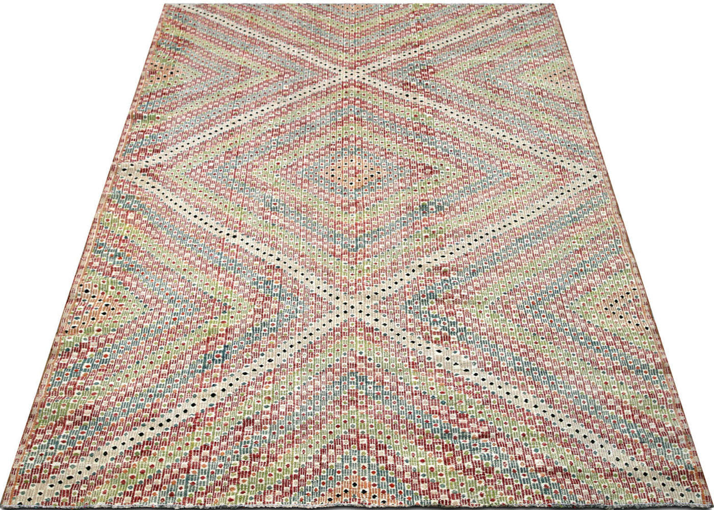 Vintage Turkish Kilim - 6' x 9'7" - 140718