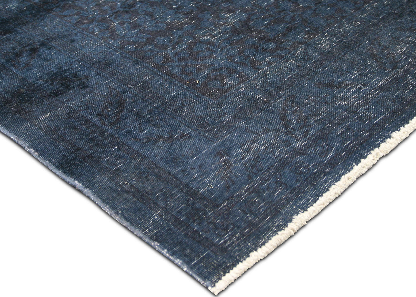 Vintage Persian Tabriz Overdyed Rug - 10'3" x 13'3" - 140773