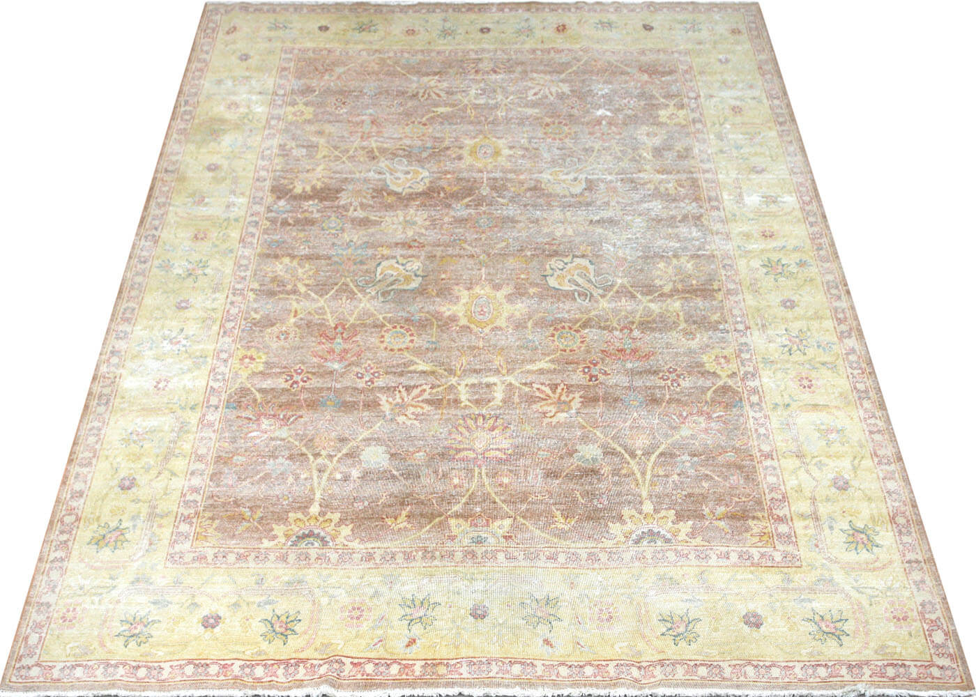 Vintage Egyptian Tabriz Rug - 8'9" x 12'3" - 140779