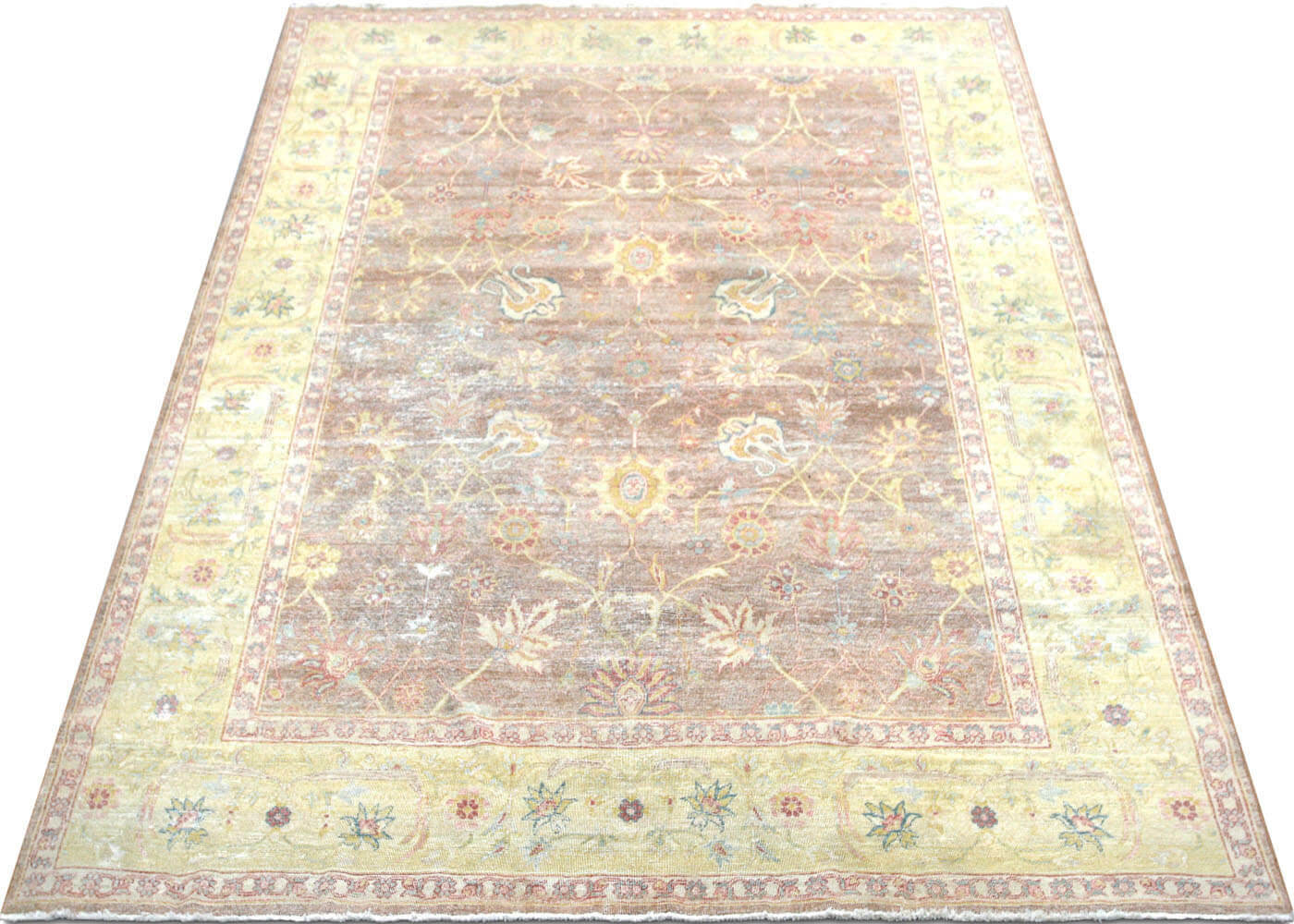 Vintage Egyptian Tabriz Rug - 8'9" x 12'3" - 140779