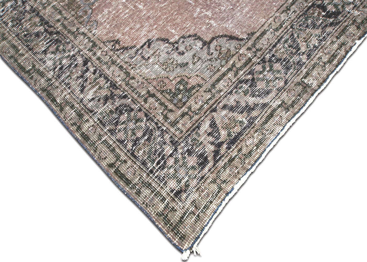 Vintage Turkish Oushak Rug - 4'9" x 13' - 140819