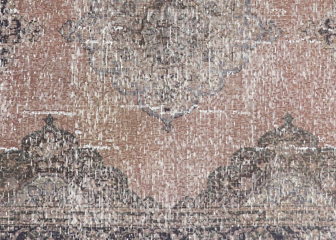 Vintage Turkish Oushak Rug - 4'9" x 13' - 140819