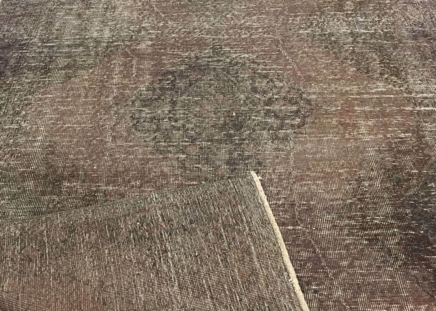 Vintage Turkish OverDyed Rug - 4'11" x 13'5" - 140821