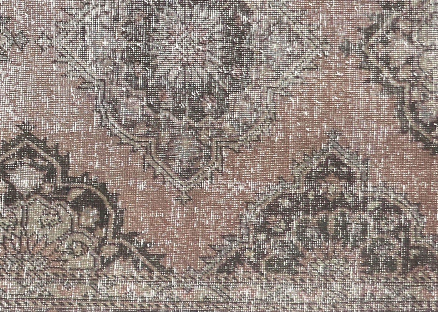 Vintage Turkish Oushak Rug - 4'10" x 12'11" - 140826