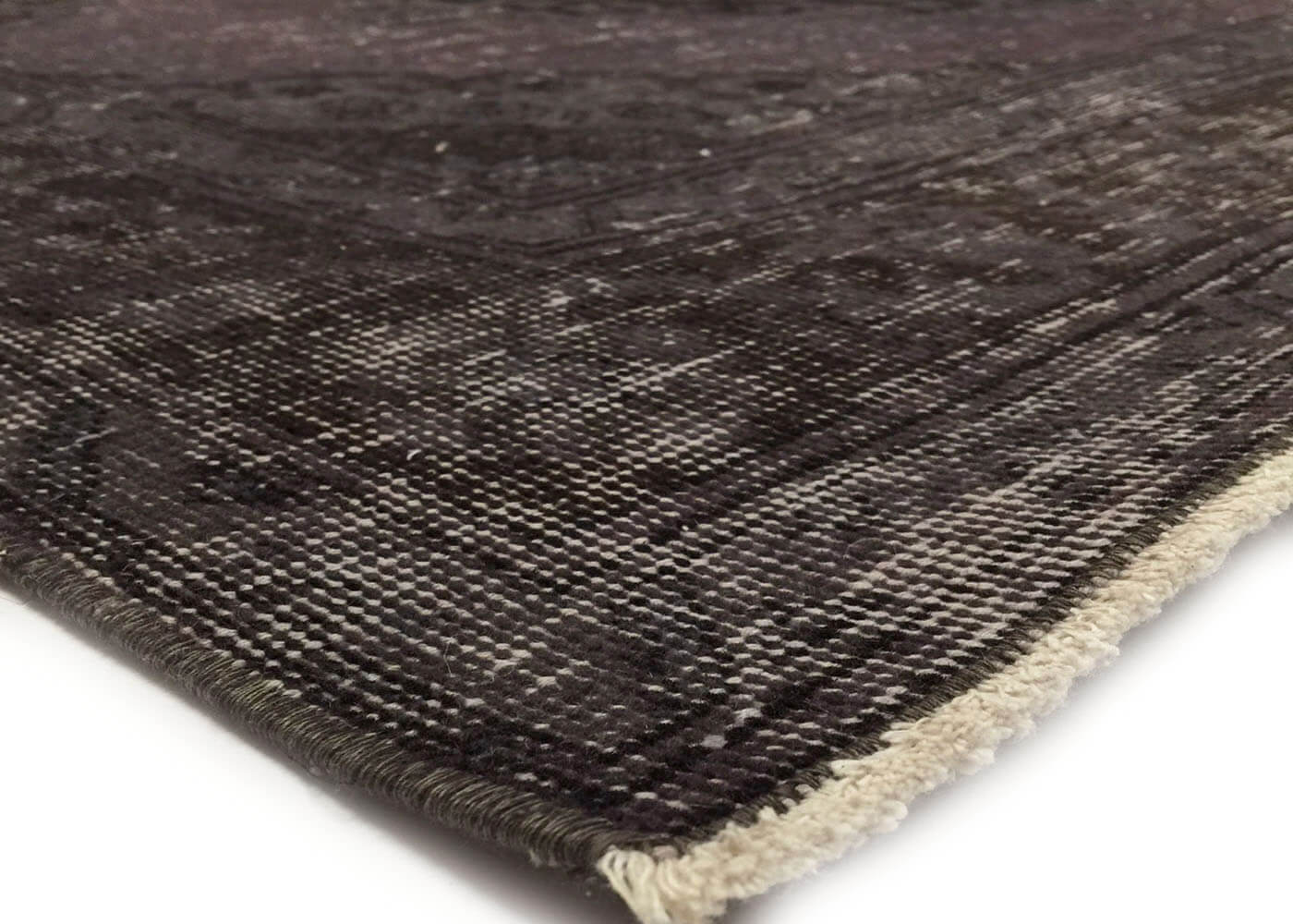 Vintage Turkish OverDyed Rug - 4'6" x 12'2" - 140835