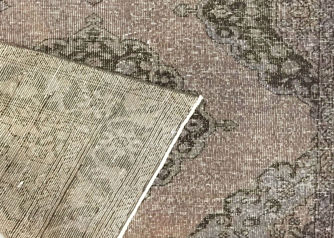 Vintage Turkish Oushak Rug - 4'9" x 12'7" - 140855