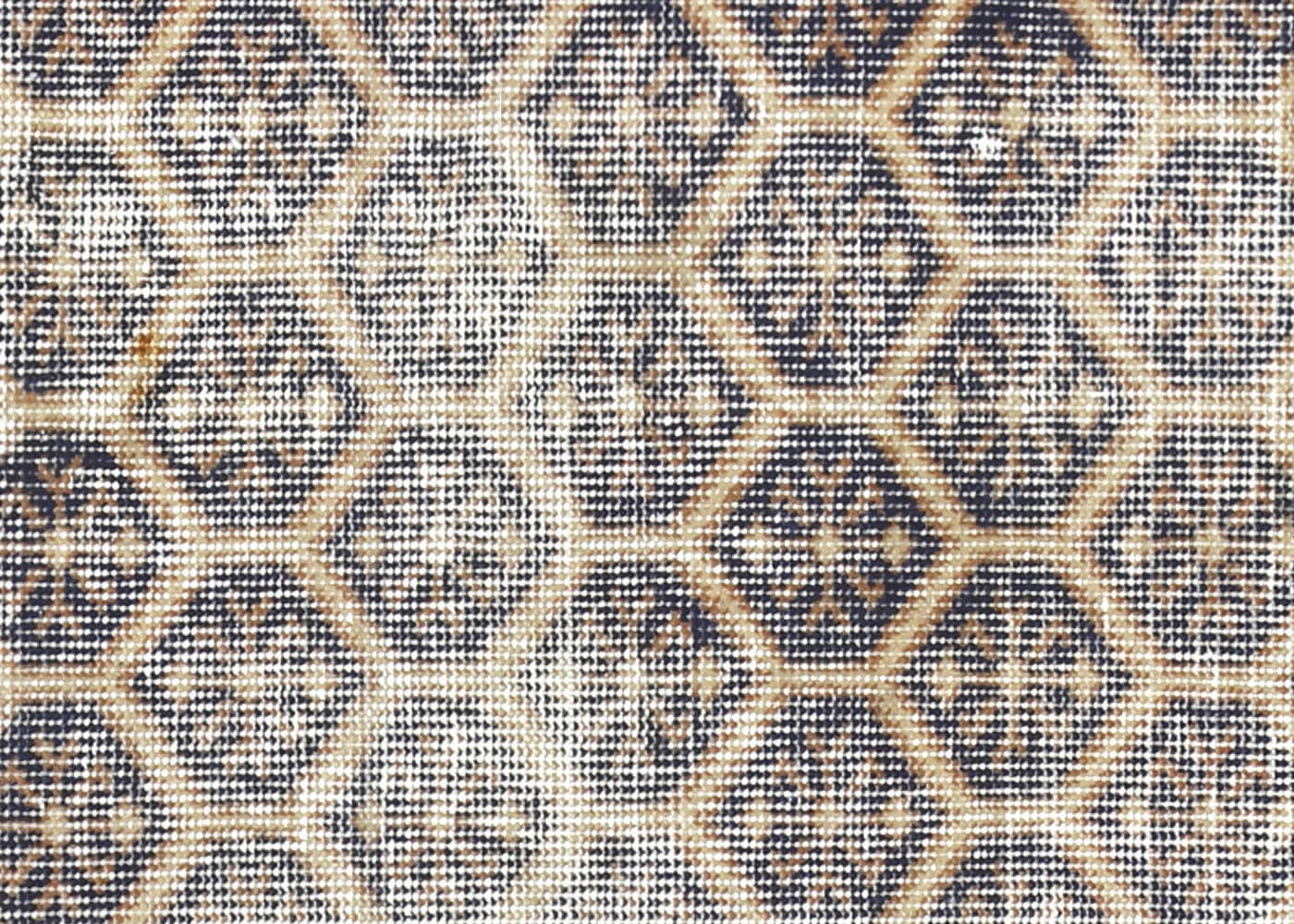 Vintage Turkish Mid-Century-Modern Rug - 3'5" x 6'7" - 140867