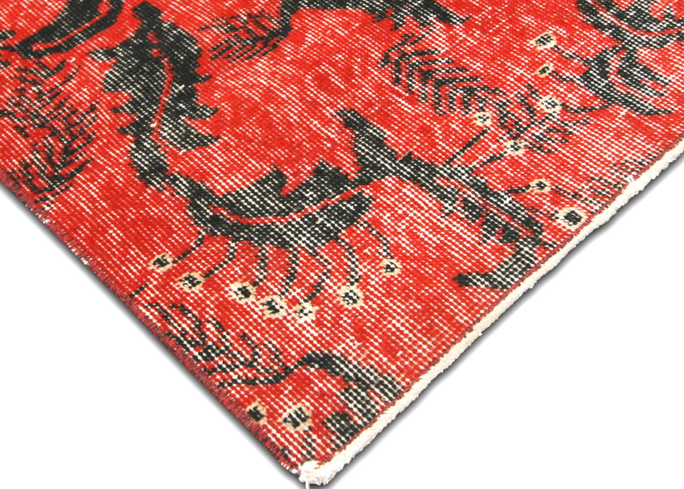 Vintage Turkish Mid-Century-Modern Rug - 5'6" x 8'9" - 140877