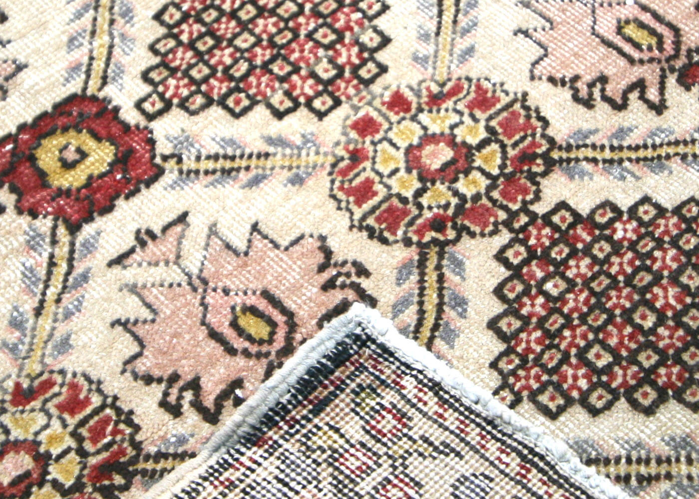 Vintage Turkish Oushak Rug - 4'1" x 6'5" - 140909