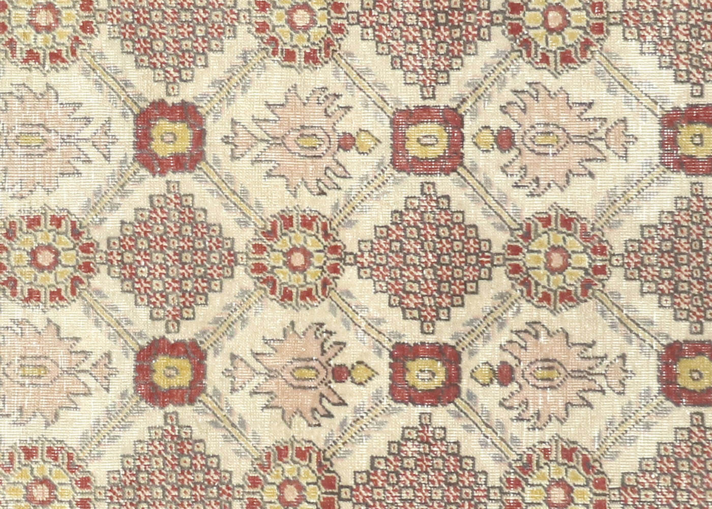 Vintage Turkish Oushak Rug - 4'1" x 6'5" - 140909