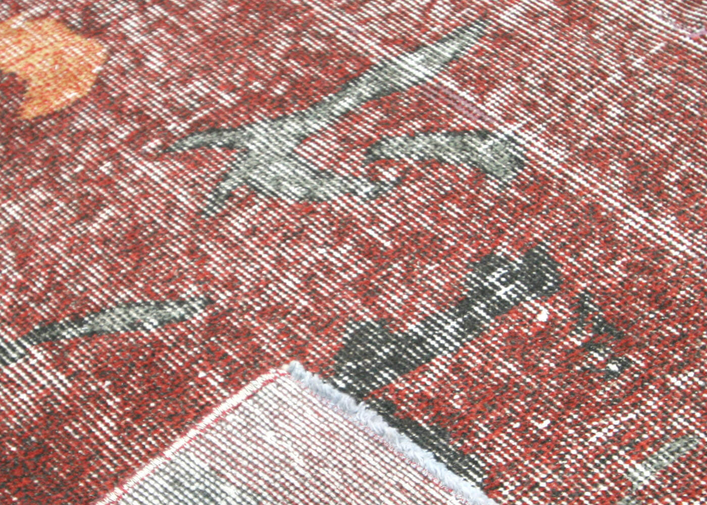 Vintage Turkish Mid-Century-Modern Rug - 6'2" x 9'8" - 140941
