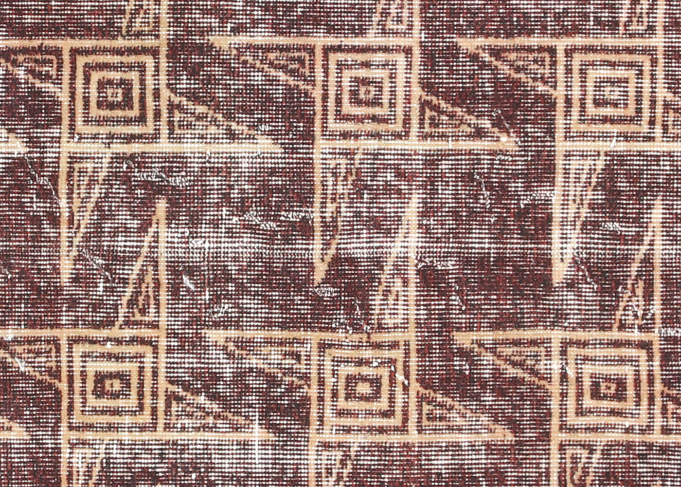 Vintage Turkish Mid-Century-Modern Rug - 5'3" x 8'5" - 140951