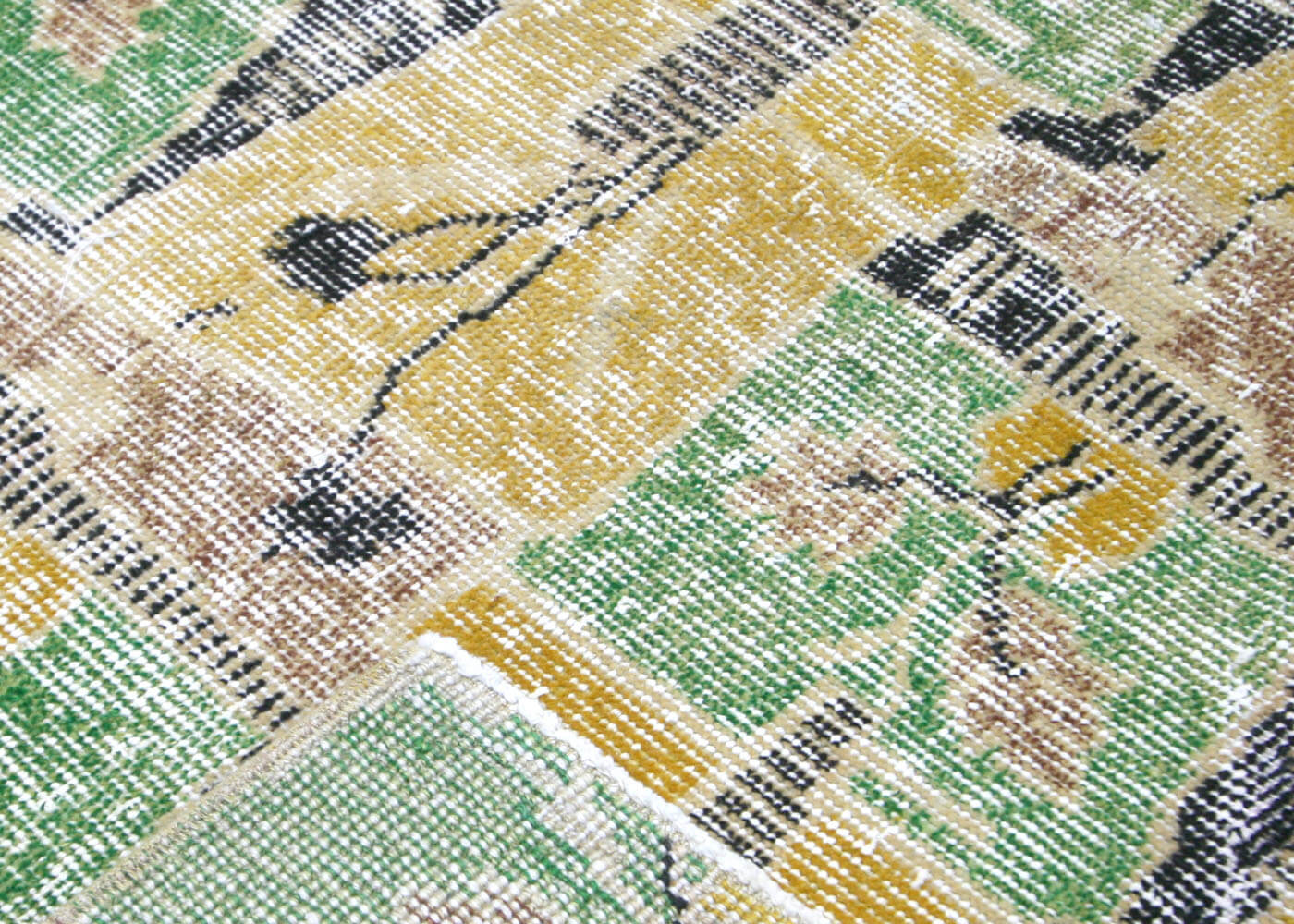 Vintage Turkish Mid-Century-Modern Rug - 7' x 10'5" - 140982