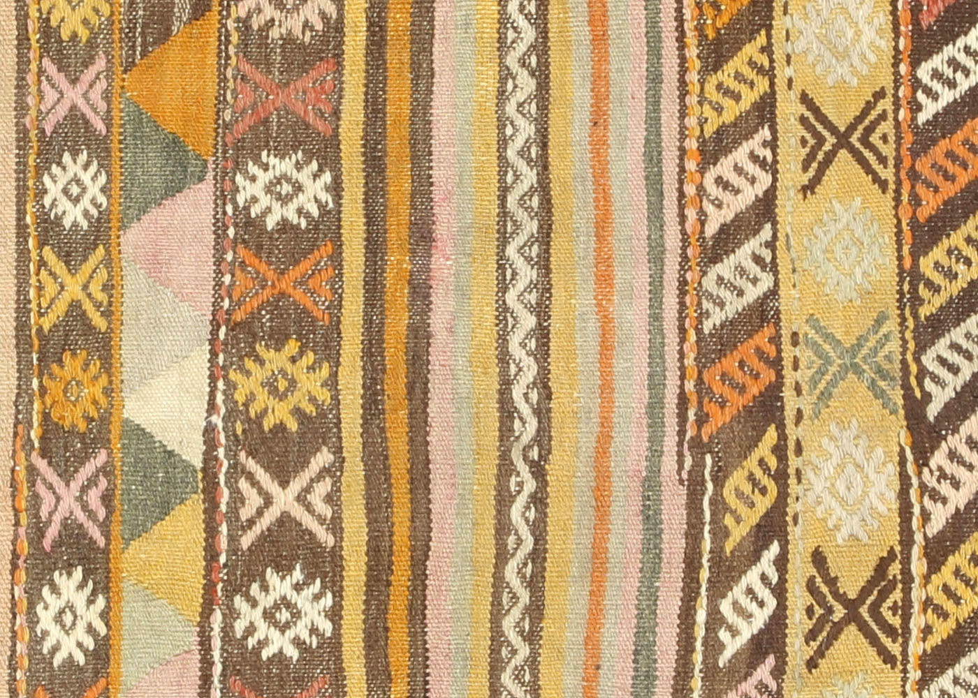 Vintage Turkish Kilim - 3'11" x 5'4" - 145105