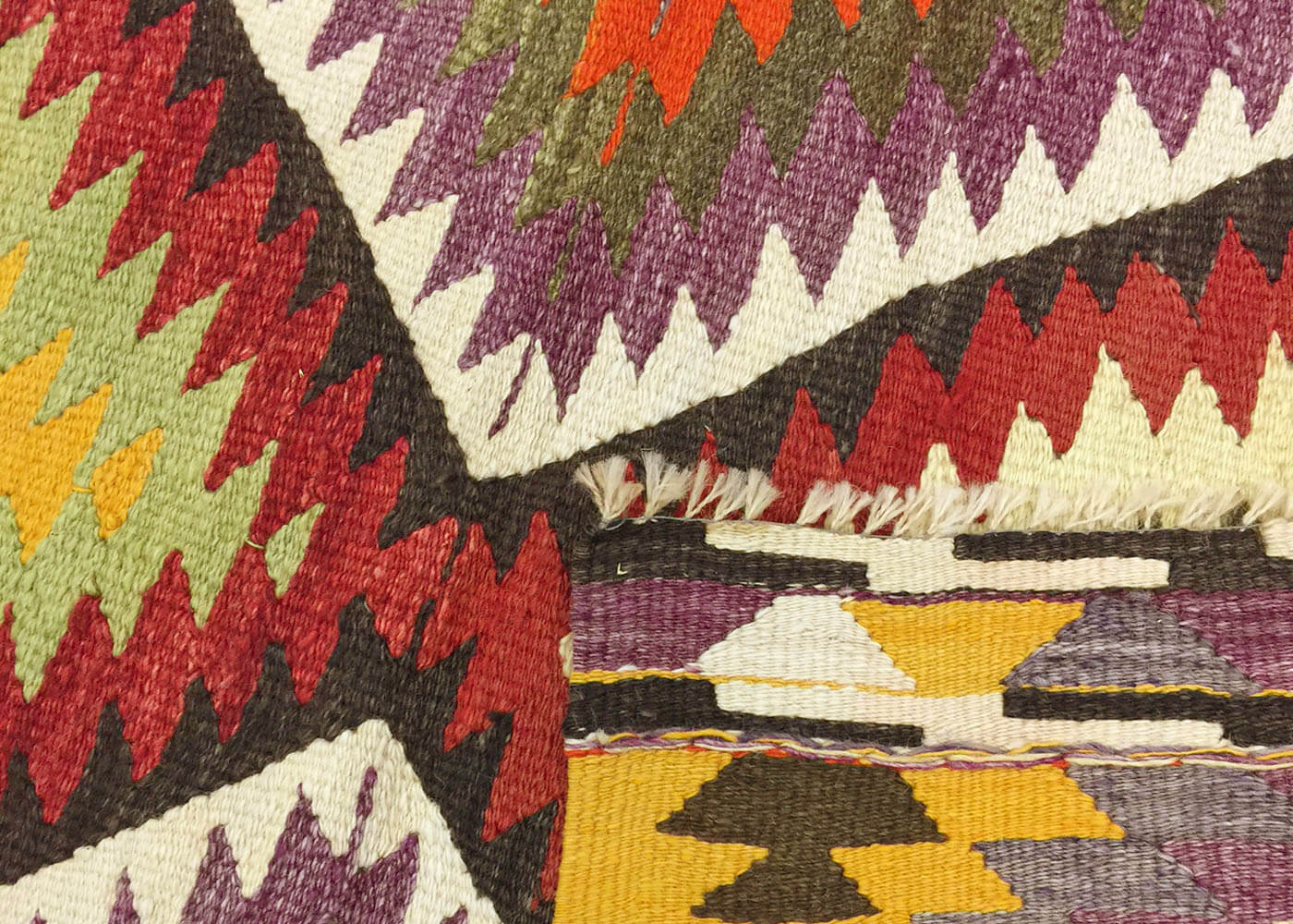Vintage Turkish Kilim - 2'10" x 4' - 145116