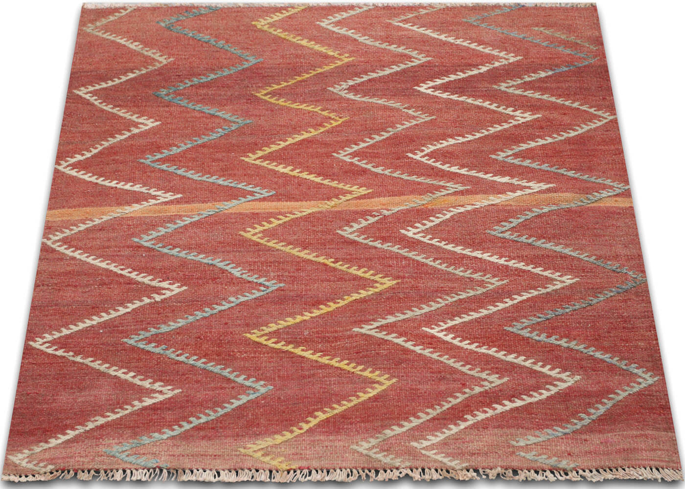 Vintage Turkish Kilim - 3'6" x 3'7" - 145119