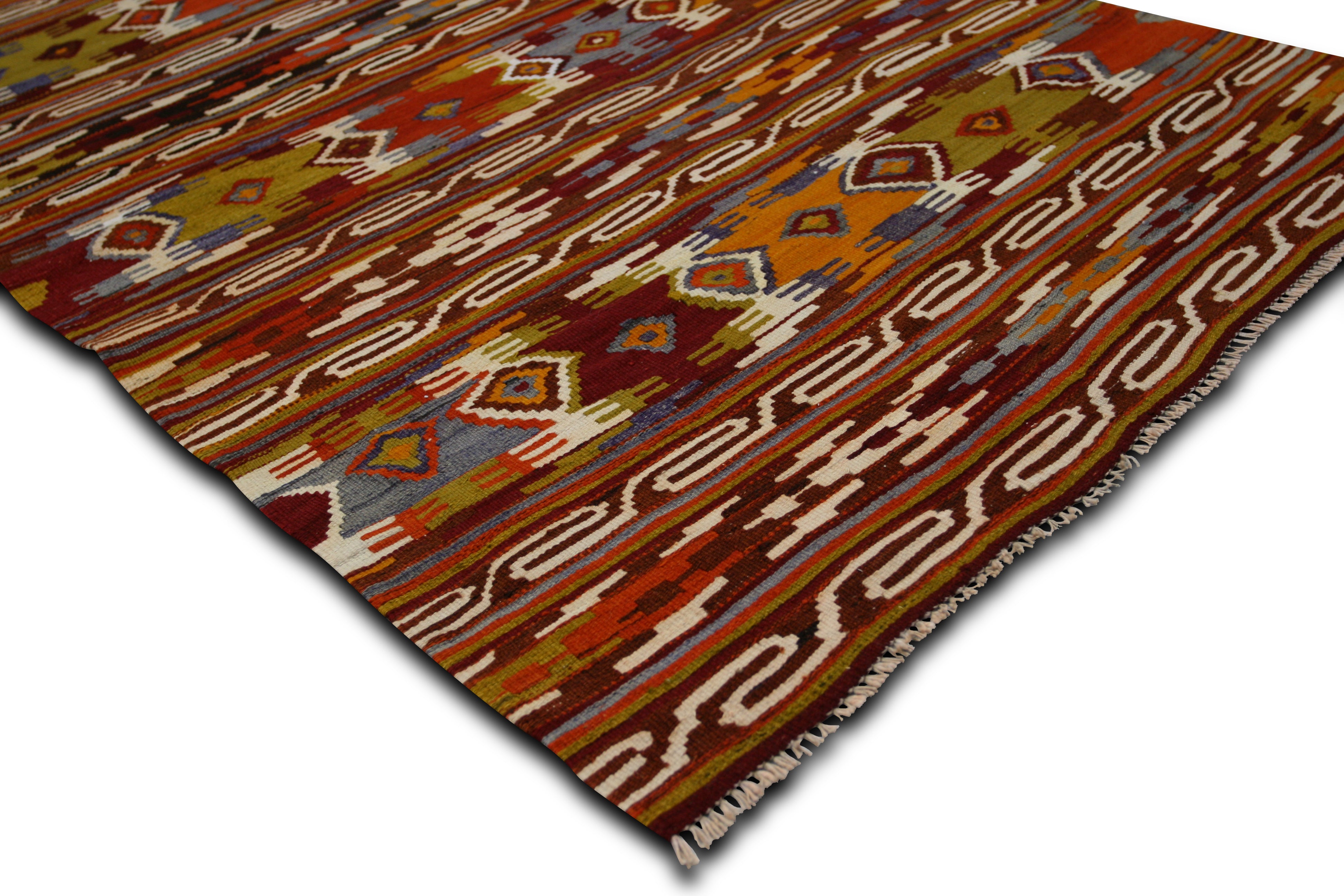 Vintage Turkish Kilim - 3'3" x 5'8" - 145122