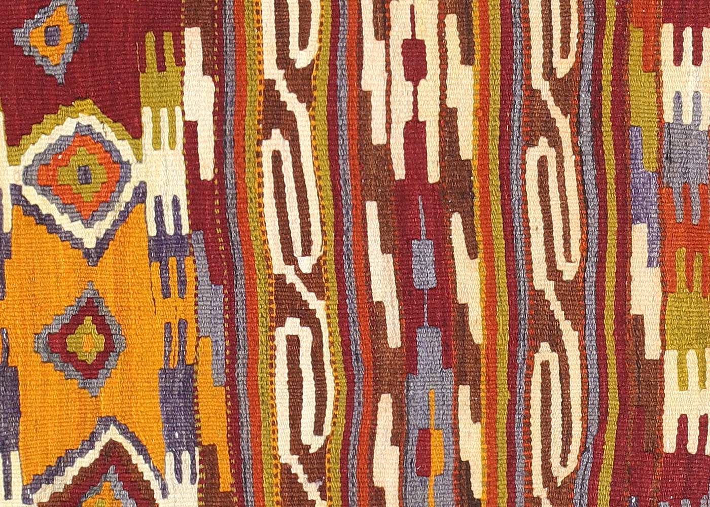Vintage Turkish Kilim - 3'3" x 5'8" - 145122