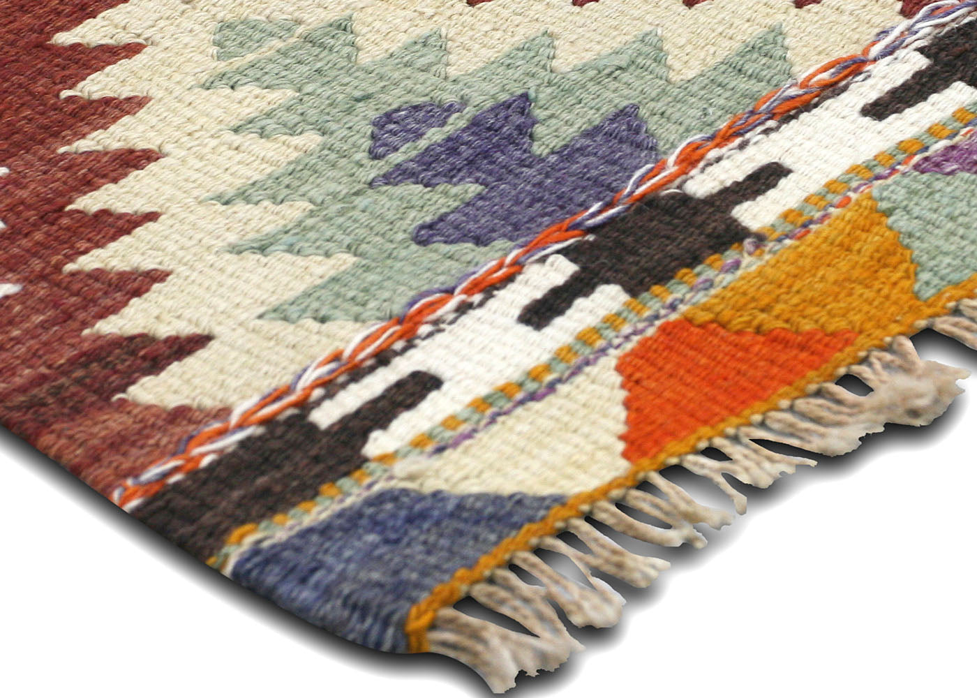 Vintage Turkish Kilim - 3'4" x 4' - 145124