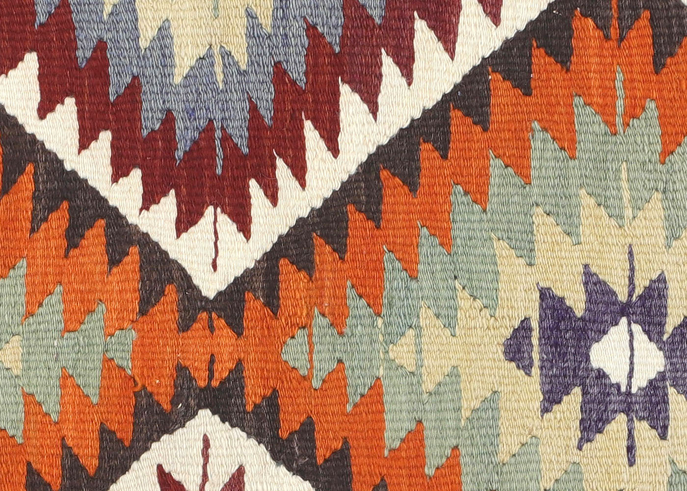 Vintage Turkish Kilim - 3'4" x 4' - 145124