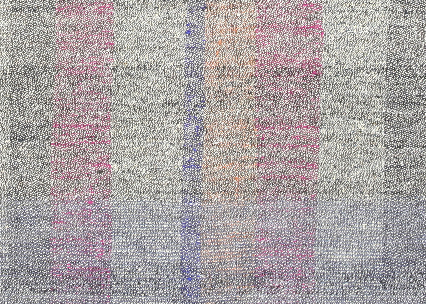 Vintage Turkish Rag Kilim - 5'11" x 9'4" - 145215