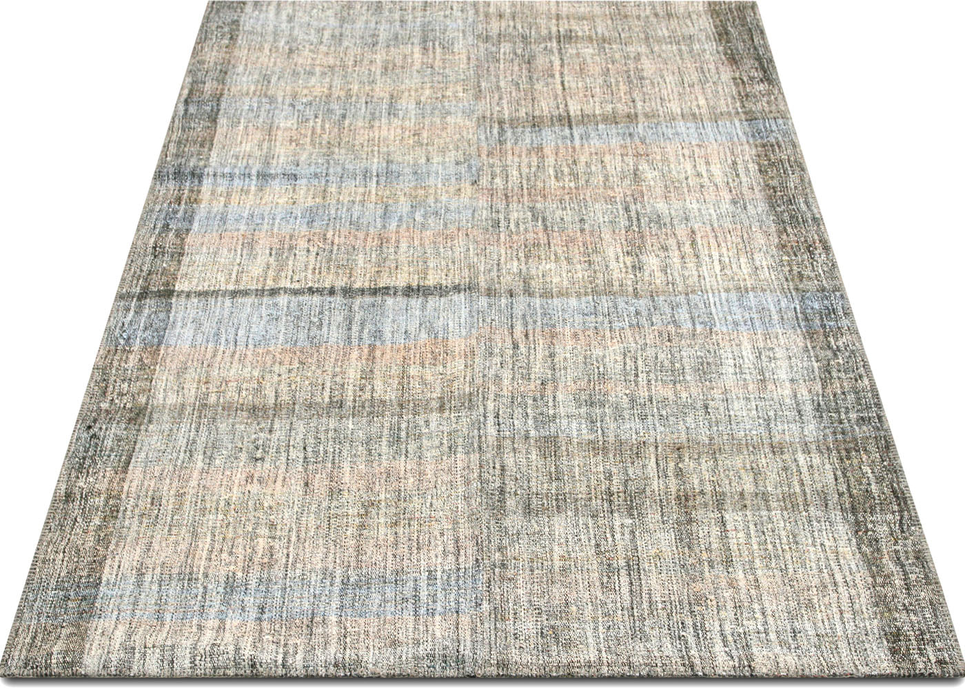 Vintage Turkish Rag Kilim - 6'2" x 9'7" - 145223