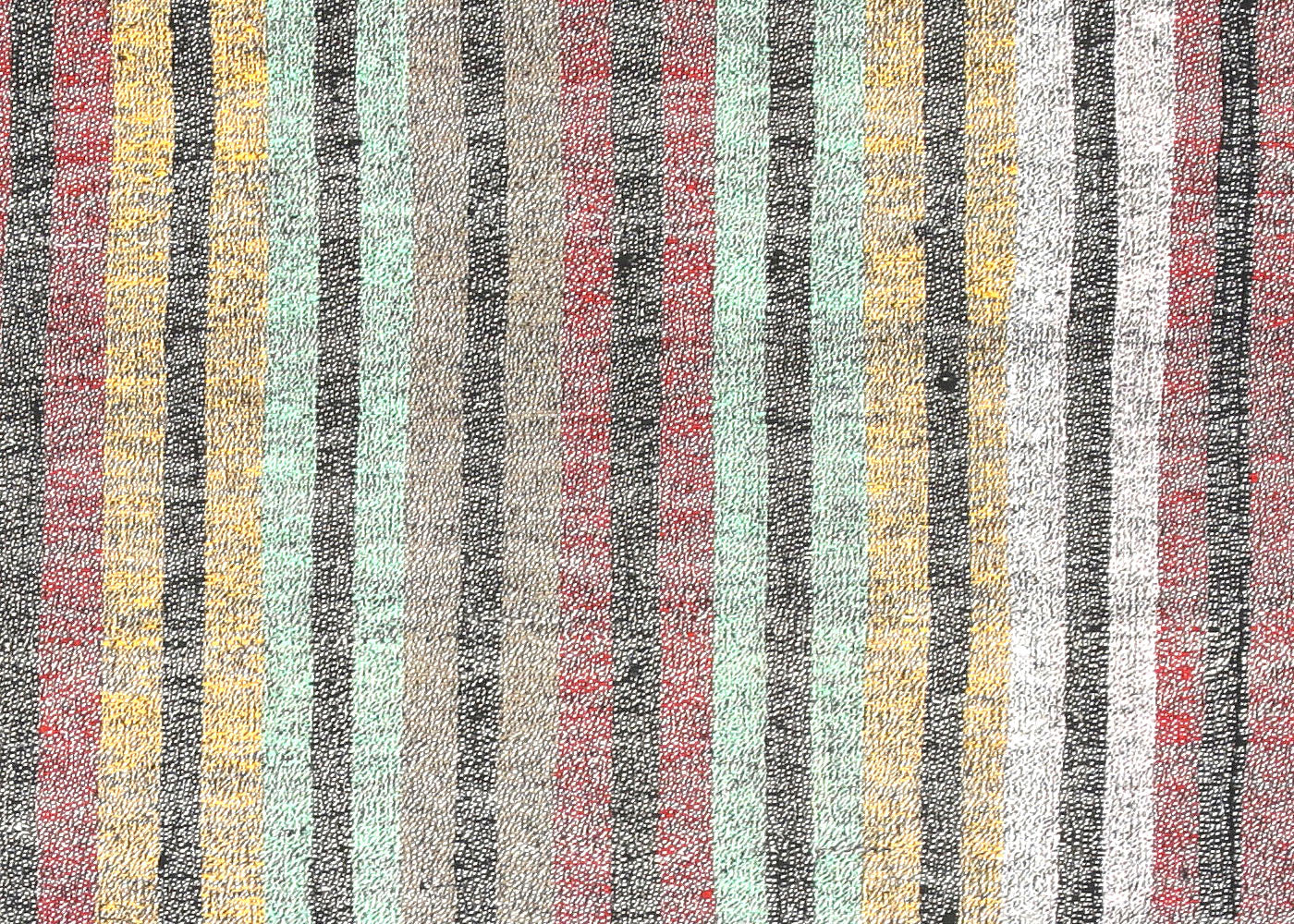 Vintage Turkish Rag Kilim - 7' x 9'5" - 145225