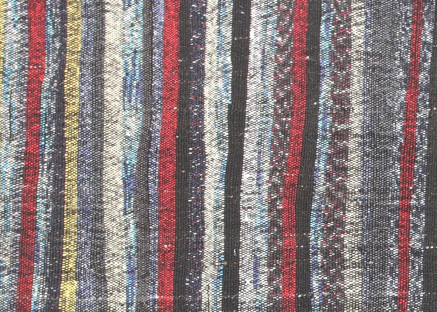 Vintage Turkish Rag Kilim - 4'6" x 8'9" - 145231