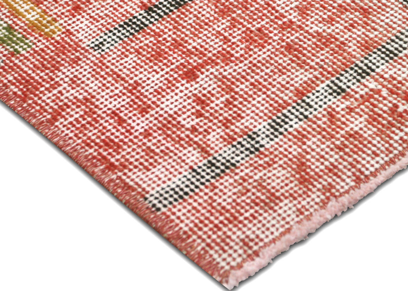 Vintage Turkish Mid-Century-Modern Rug - 5'1" x 8'2" - 145307