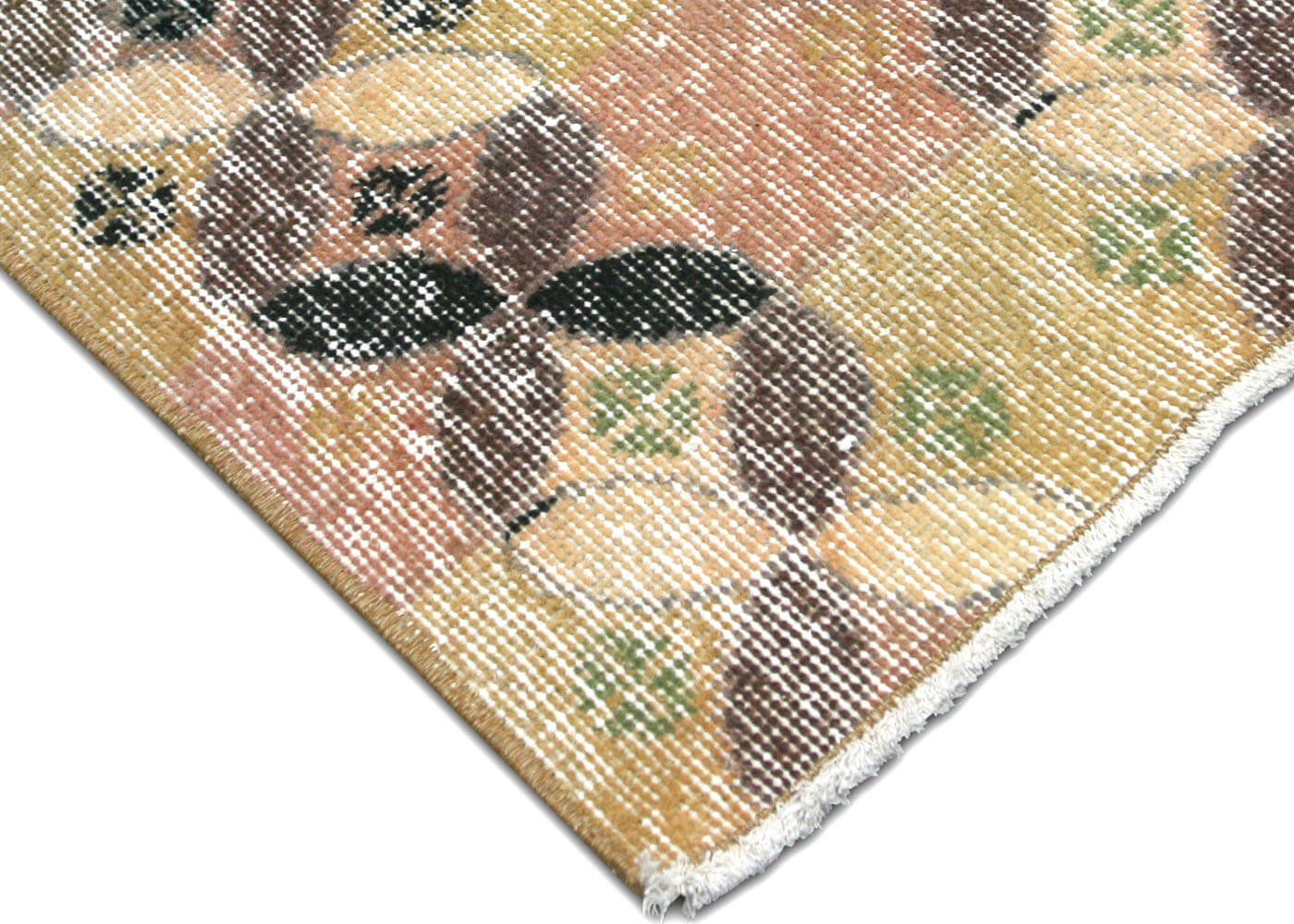 Vintage Turkish Mid-Century-Modern Rug - 5'5" x 8'3" - 145394