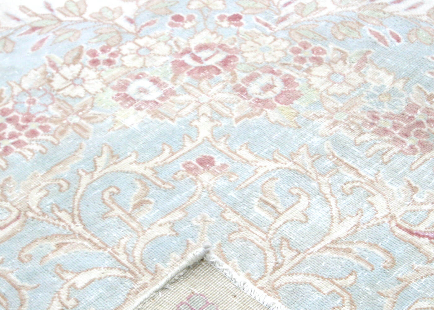 Semi Antique Persian Kerman Rug - 8'9" x 11'9" - 150001
