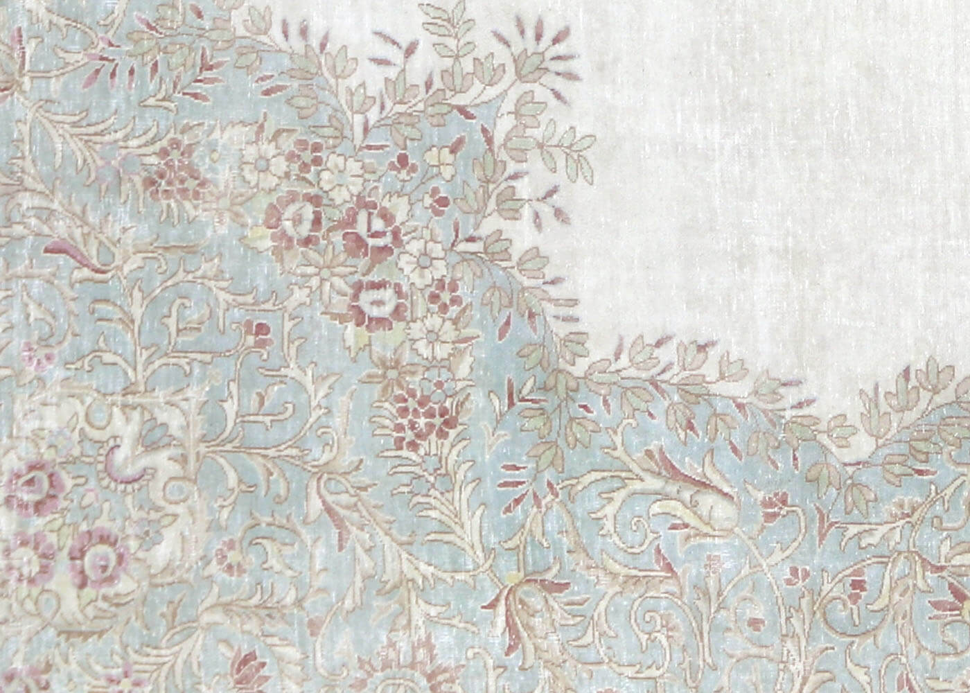 Semi Antique Persian Kerman Rug - 8'9" x 11'9" - 150001