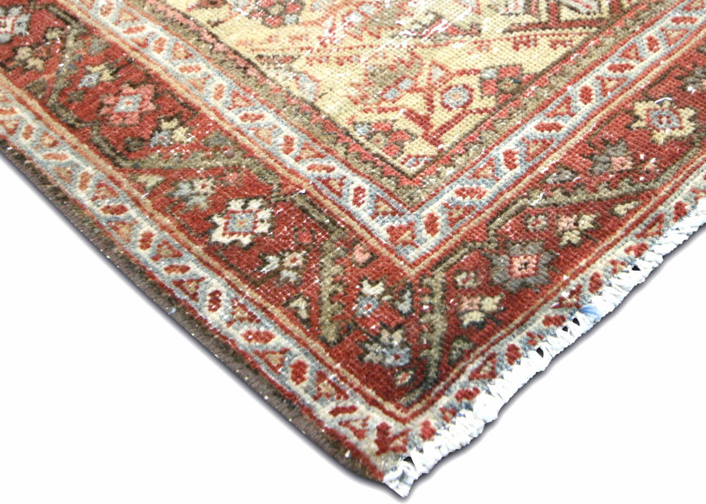 Vintage Persian Mahal Rug - 4'3" x 6'7" - 150003