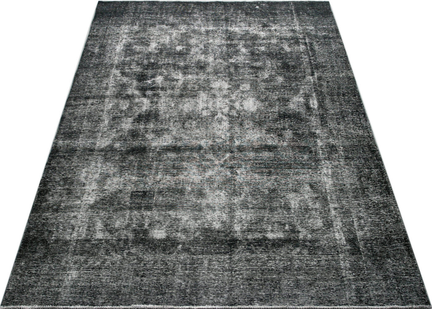 Vintage Persian Tabriz Overdyed Rug - 8'9" x 11'10" - 150064