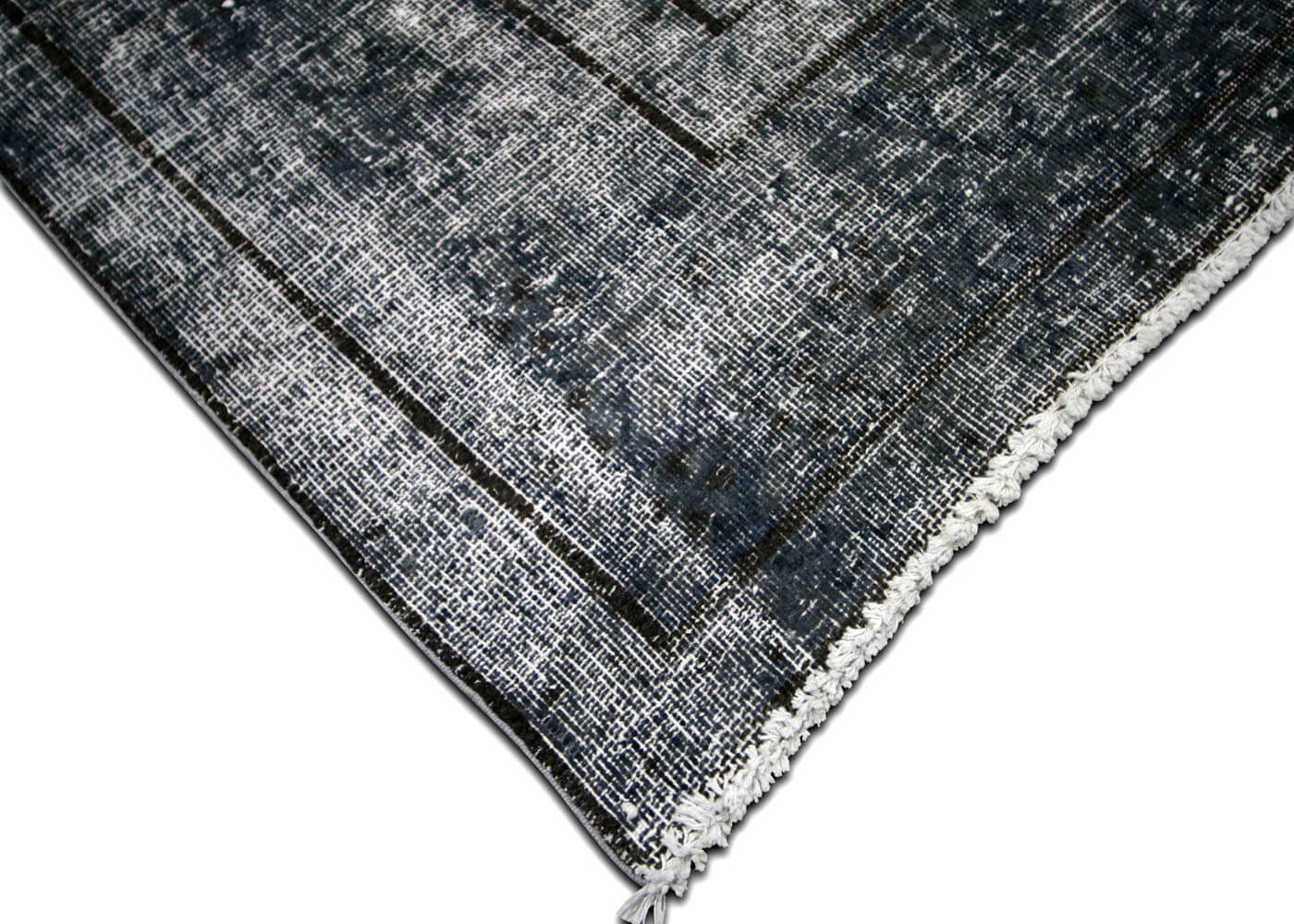 Vintage Persian Kerman Overdyed Rug - 8' x 10'9" - 150085