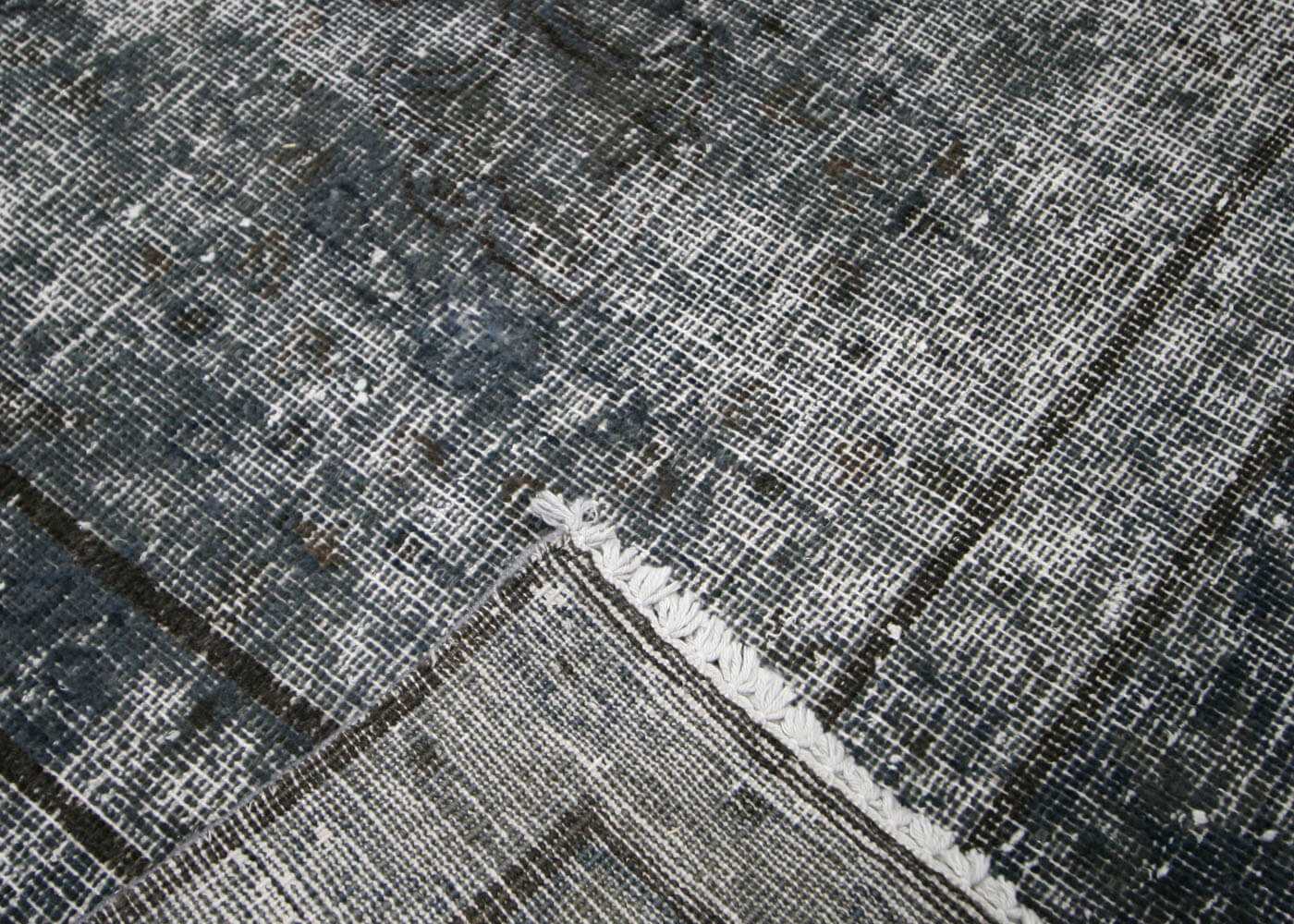 Vintage Persian Kerman Overdyed Rug - 8' x 10'9" - 150085